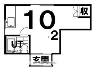 北海道河東郡音更町北鈴蘭南4丁目2-8【テラスハウス】の間取り
